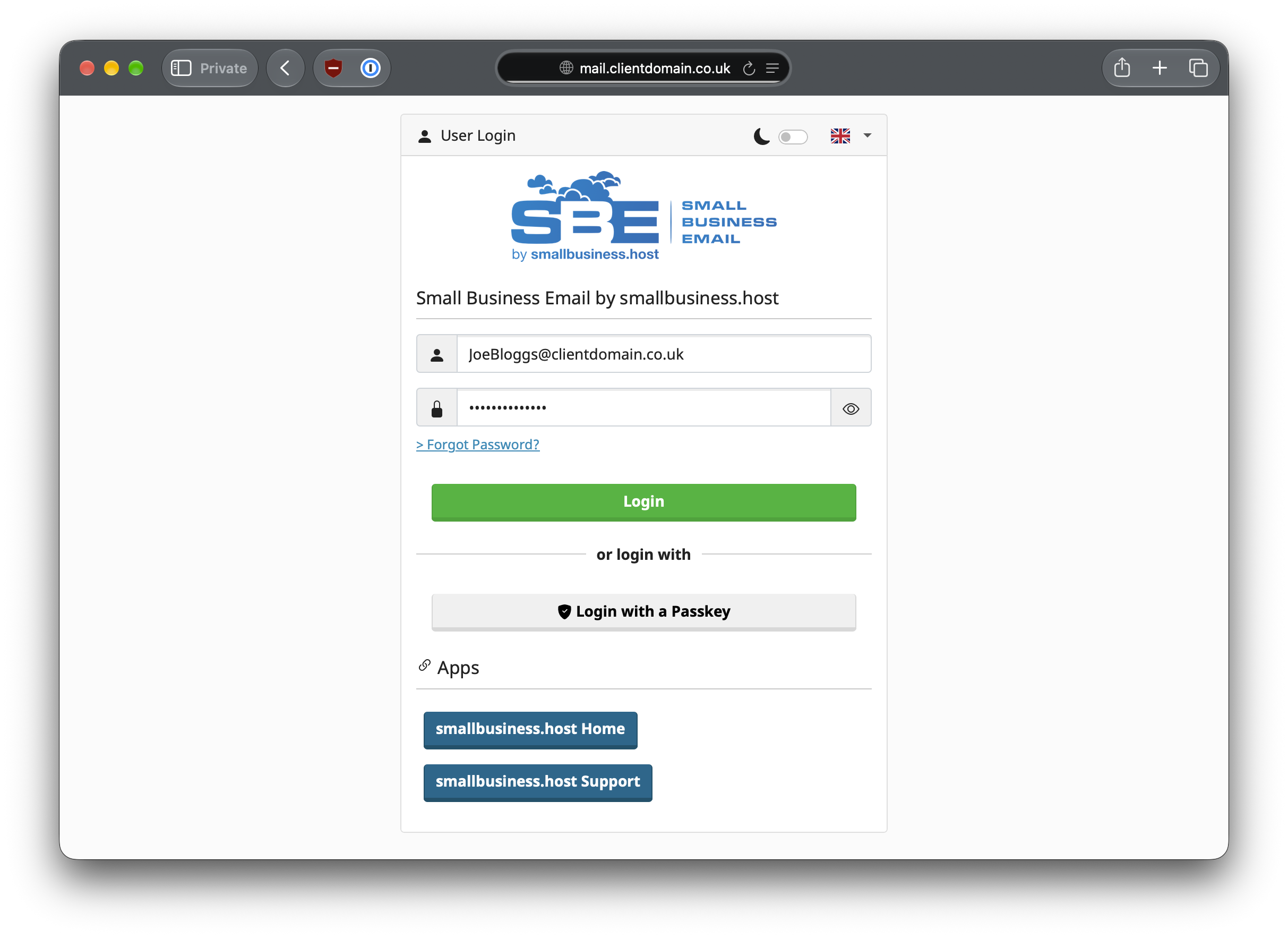 Webmail Login