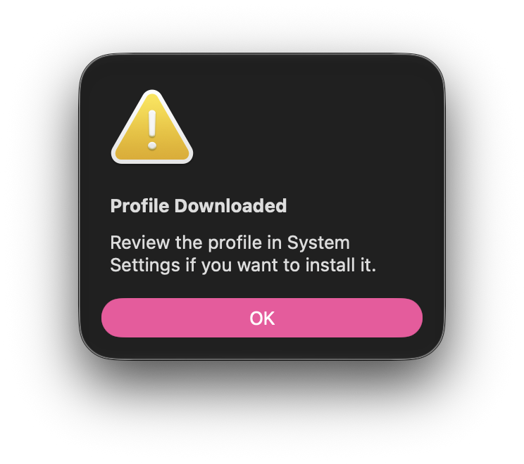 Install process step 1